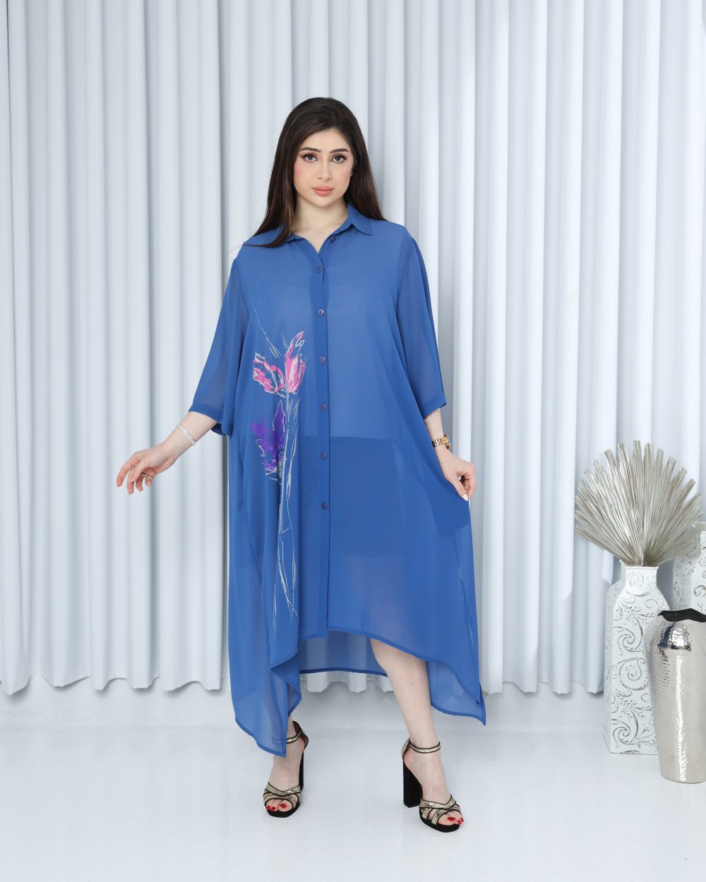 ثوب خفيف شيفون تركى